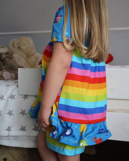 FB Babblarna - Rainbow Stripes (Cotton Jersey)