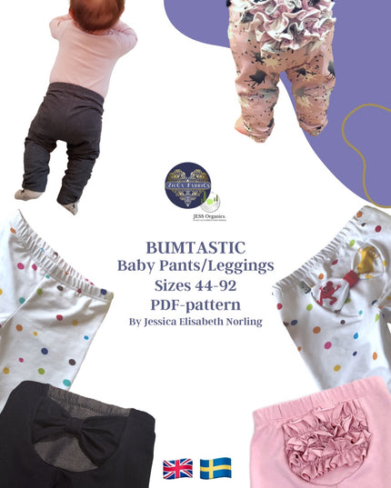 Bumtastic - PDF mönster/pattern