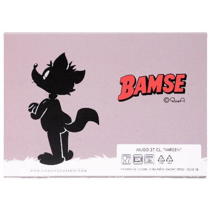BAMSE Collector Mug 27cl - Wolf Grey