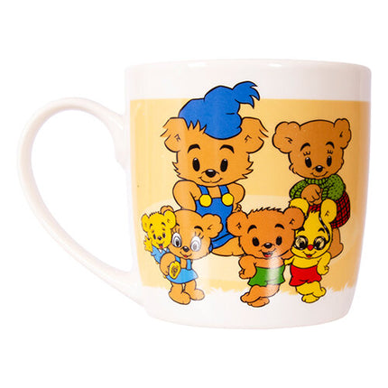 BAMSE Samlarmugg 27cl - Bamsefamiljen Aprikos