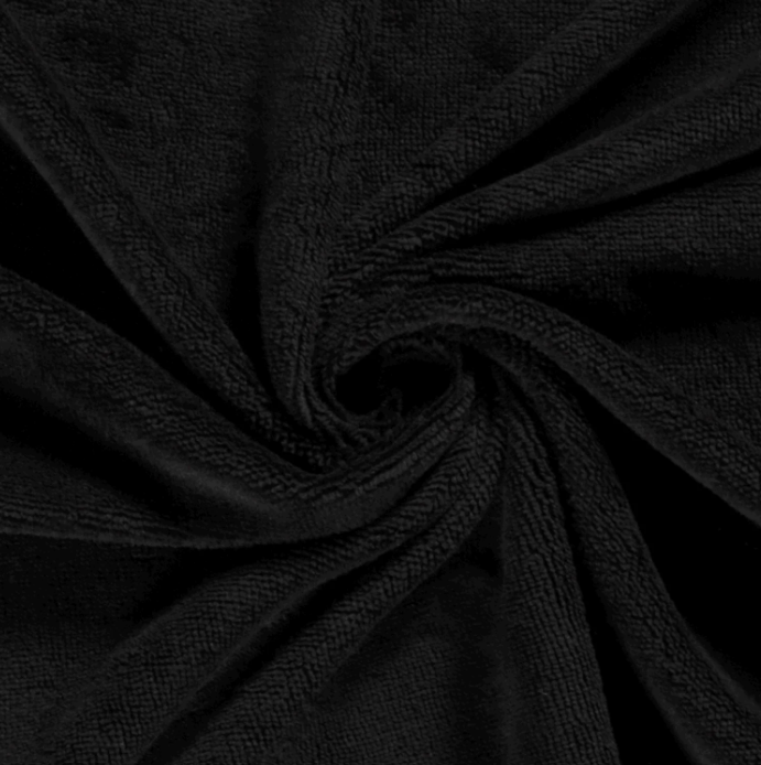 NY! Bambu Fleece Svart