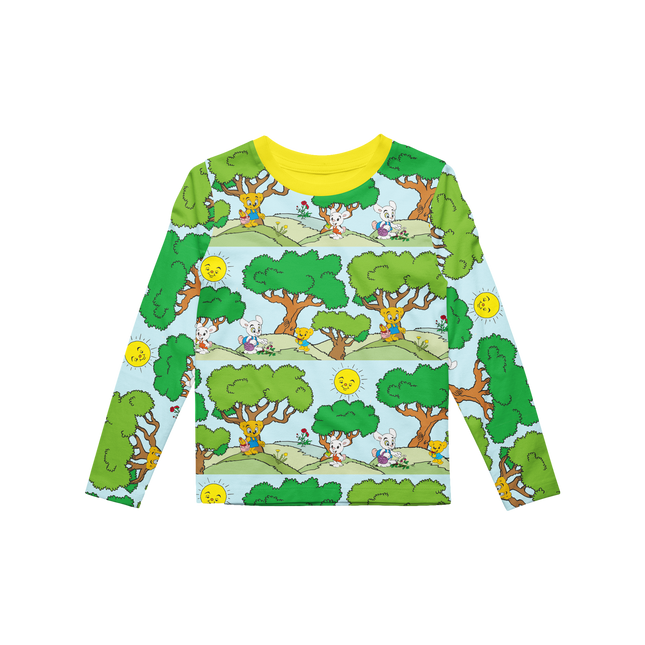 Bamse - Fruktstund i Skogen (Bomullsjersey)