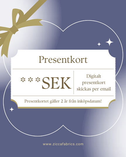 Presentkort (digitalt)