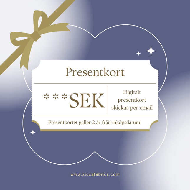 Presentkort (digitalt)