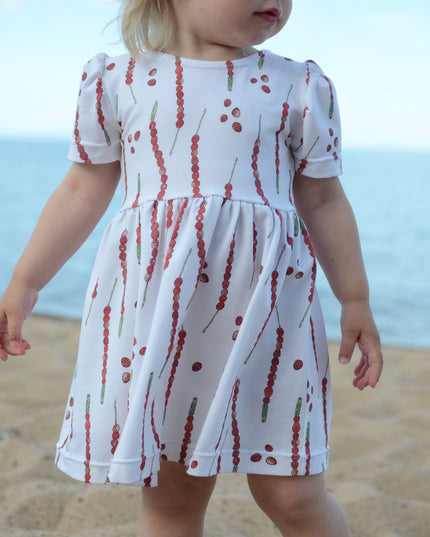 "Amelie - Top & Dress" sewing pattern in paper form