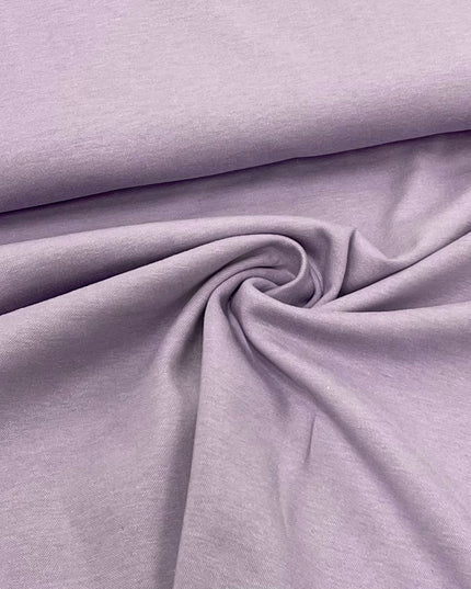 Soft lilac Merino wool Strong interlock (mulesing-free)