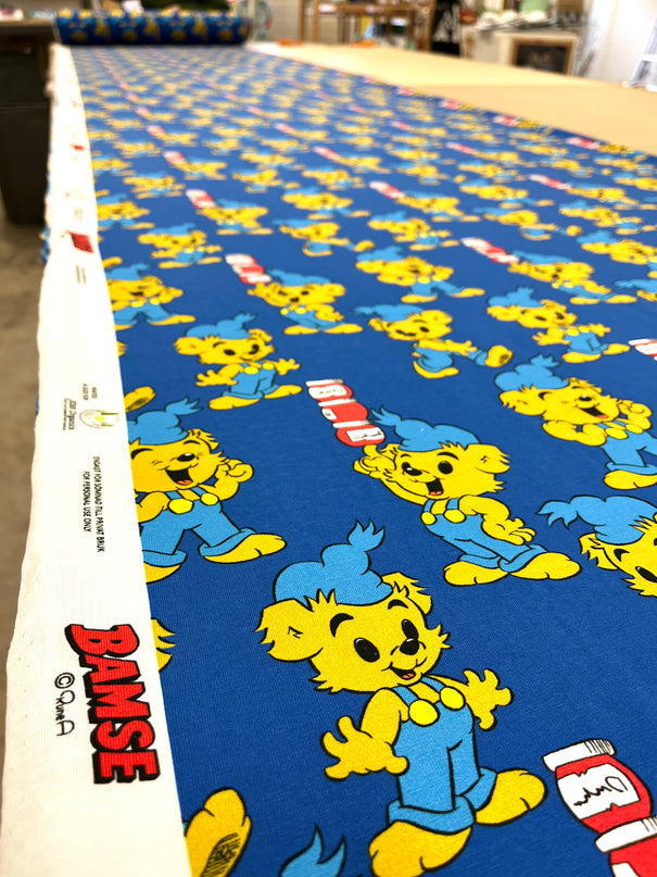 FB Bamse - STORA Bamse Blå (Bomullsjersey)