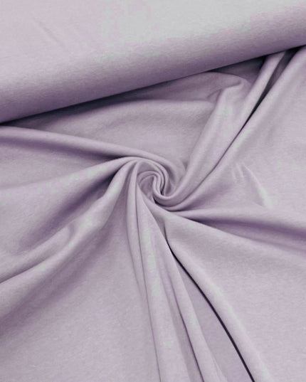 Soft lilac plain jersey EKO