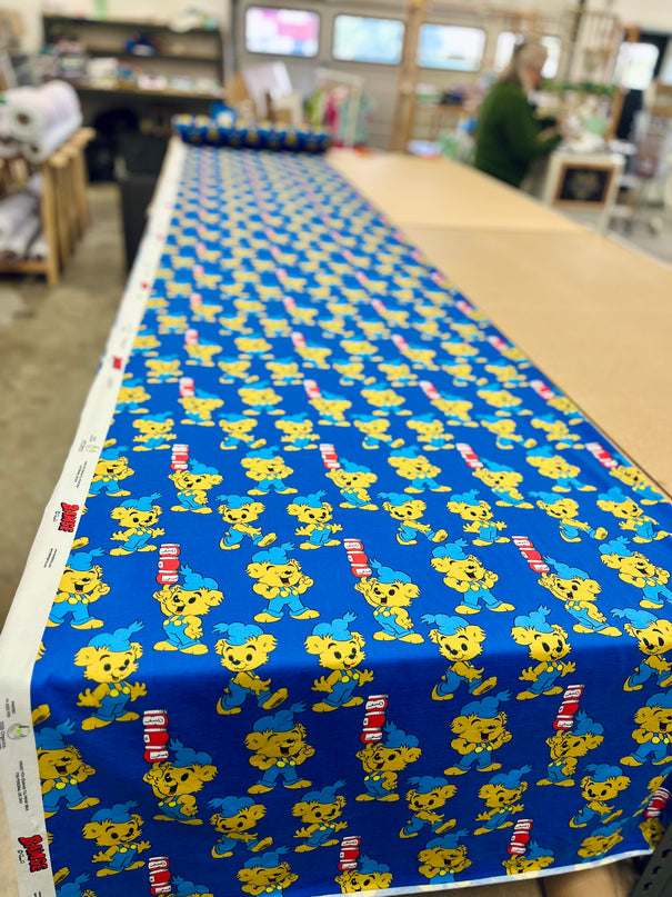 FB Bamse - STORA Bamse Blå (Bomullsjersey)