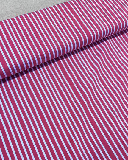 2nd grade HENSYTT - Stripes Red (Cotton Jersey)