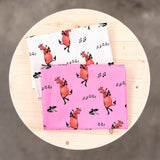 KOMMER SNART! Rytmik med Mamma Mu och Kråkan - Rosa (Bomullsjersey)