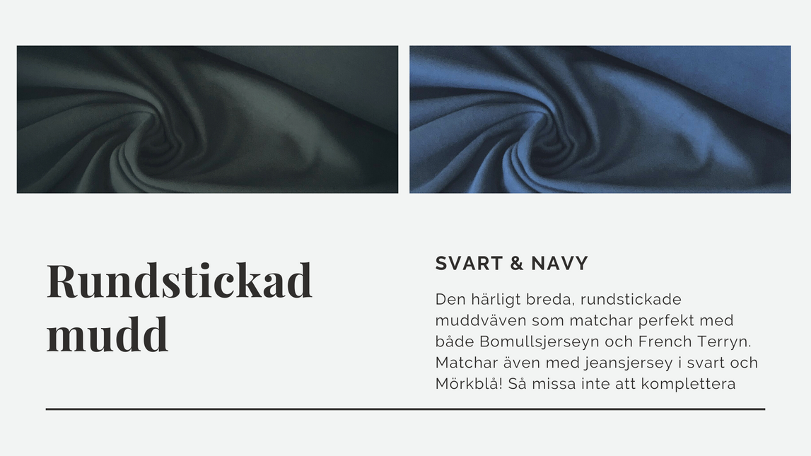 Enfärgad Mudd EKO Navy