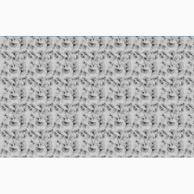 Gingko Leaves grey Bomullsjersey 240gsm
