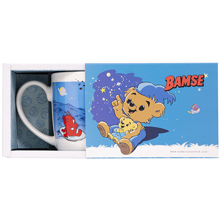 BAMSE Collector's mug 27cl - Bamse & Brumma Space Blue