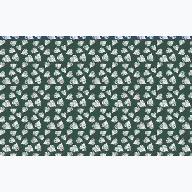 Leaf dark green Bomullsjersey 240gsm