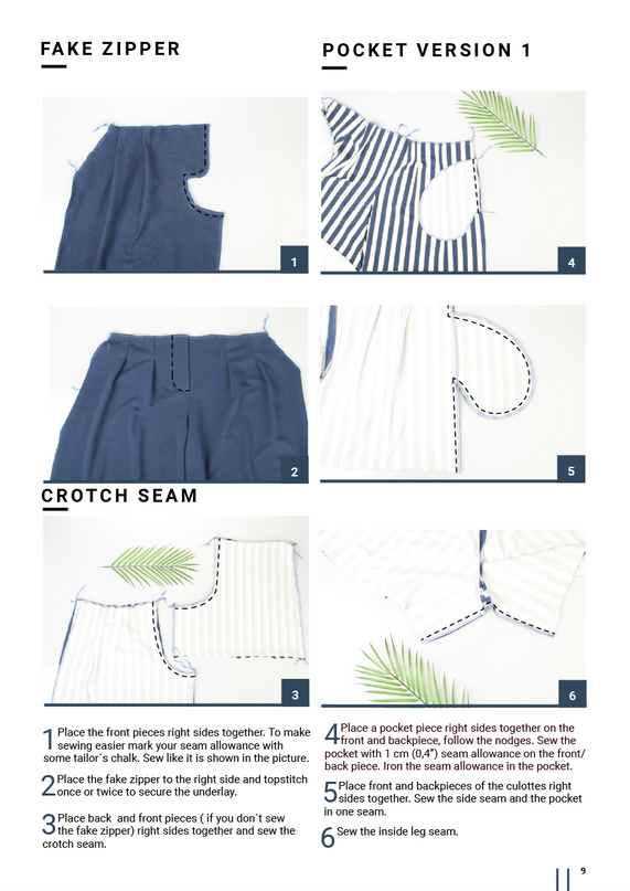 CLEO - CULOTTE BYXA/SHORTS Vuxen