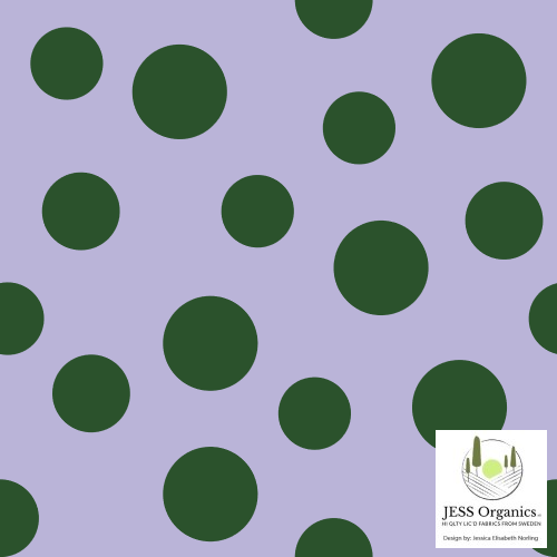 Big Dots Light Purple - TENCEL™Jersey