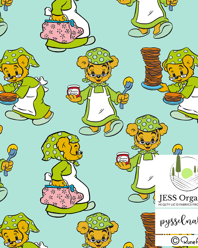 FB Bamse - BIG Granny Light mint (bomullsjersey)