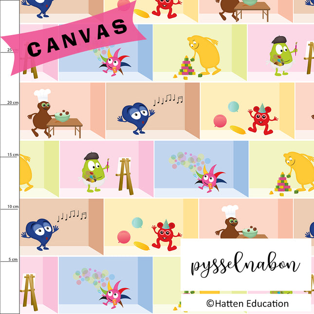 Babblarna - Hemma hos Babblarna (Canvas) (2asort)