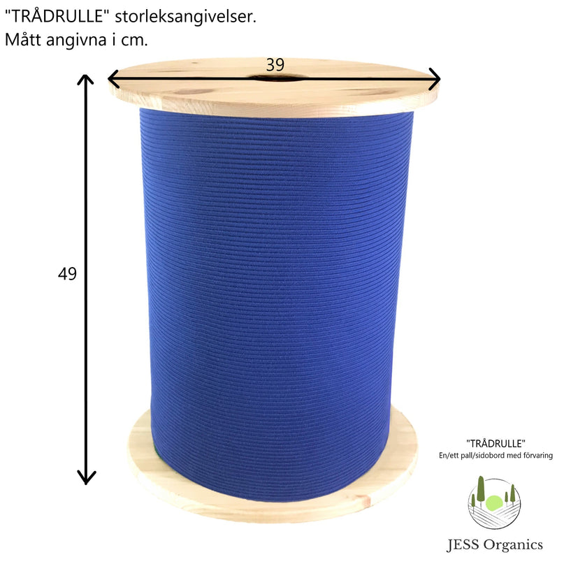 Sewingthread Bobbin - Stool / side table with storage