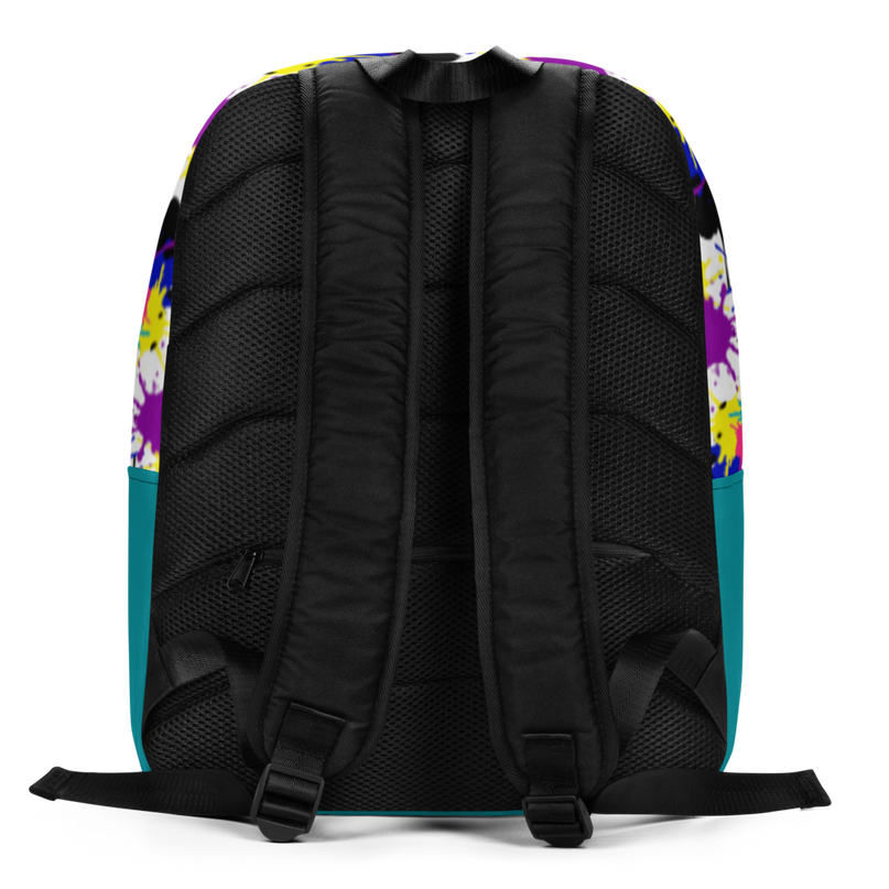 Backpack - Dinosaur & Splat! (Possibility to change background color & base color)