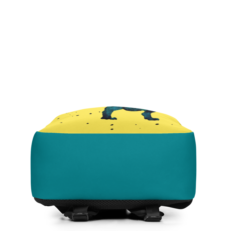 Backpack - Dinosaur & Splat! (Possibility to change background color & base color)