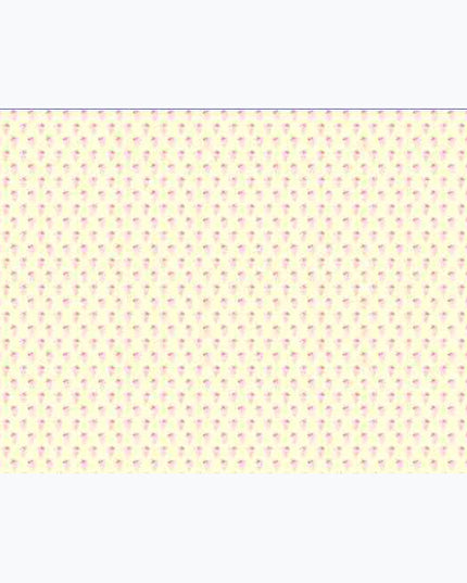 Diamond ice pastel yellow Cotton knitwear 180gsm