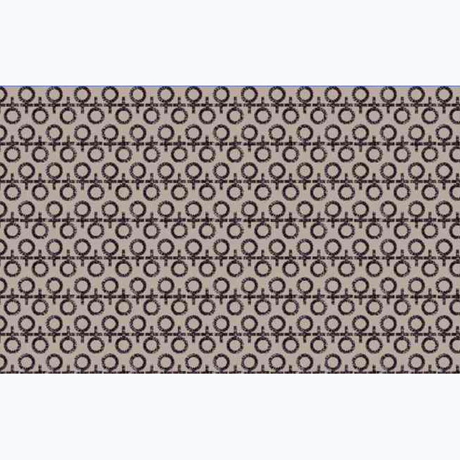 Female Diamonds - Soft Choko Bomullsjersey 240gsm