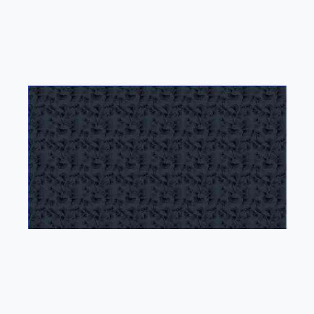 Gingko Leaves Dark Blue Bomullsjersey 240gsm