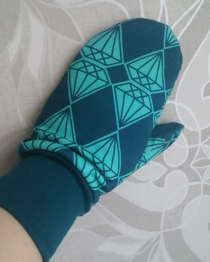 ZicCas Mittens - Sewing pattern in paper form