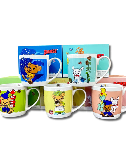 BAMSE Samlarmugg 27cl - Bamse dunderhonung grön