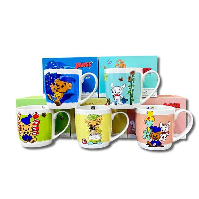 BAMSE Samlarmugg 27cl - Bamse dunderhonung grön