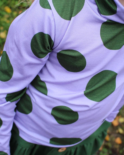 Big Dots Light Purple - TENCEL™Jersey