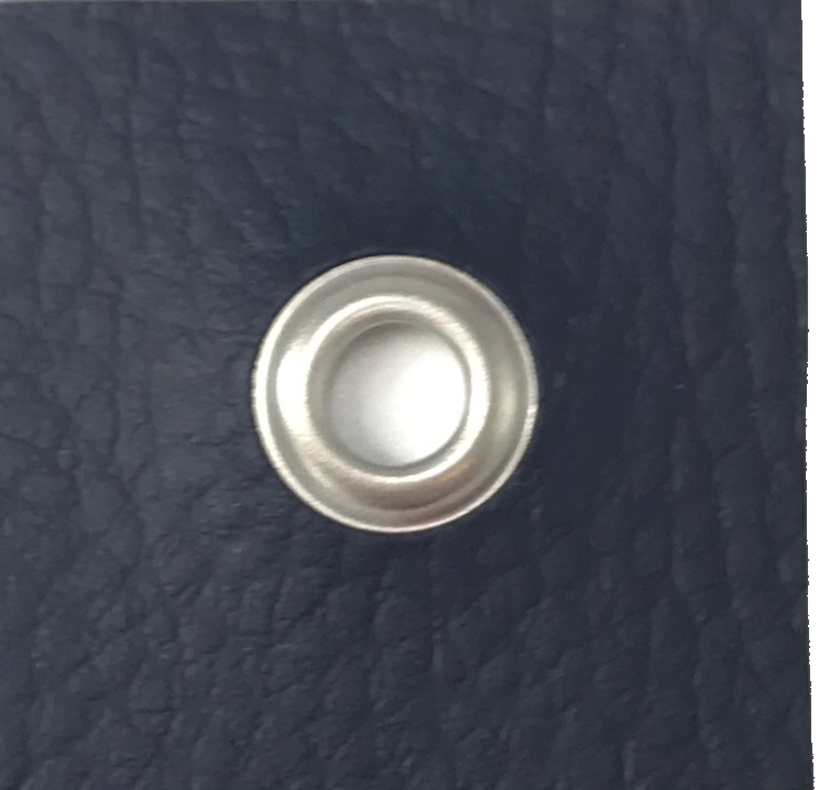 Öljettringslapp läderlook (LITEN fyrkant) 2-pack