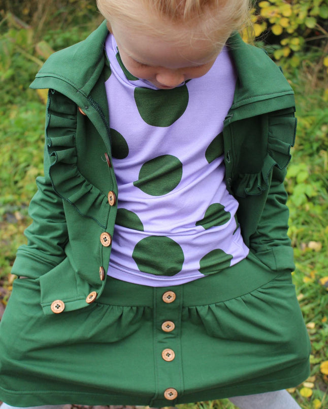 Big Dots Light Purple - TENCEL™Jersey