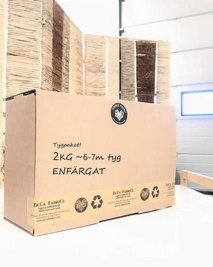 Hemligt tygpaket - 2kg (Enfärgat främst)